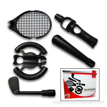 Sports Kit for PS3 Move Gaming, Includes Steering Wheel, Golf, Tennis and Baseball